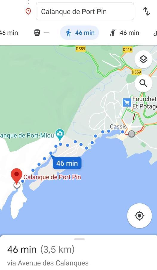 Appartement Au Coeur De Cassis Vue Sur Le Parc Dış mekan fotoğraf